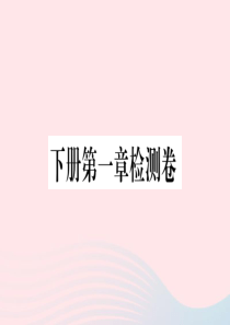九年级数学下册 第一章 直角三角形的边角关系检测卷课件（新版）北师大版