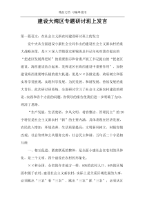建设大湾区专题研讨班上发言