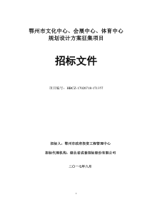 邀请招标文件(83定稿)（DOC41页）