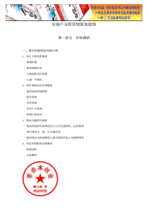 【房地产全程策划流程】