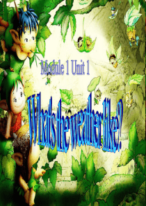 二年级英语下册 Module 1 Unit 1 What’s the weather like课件6