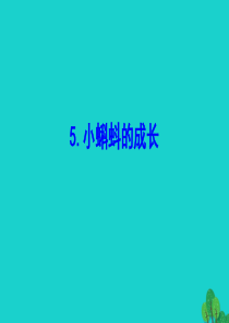 二年级数学下册 五 加与减 小蝌蚪的成长课件 北师大版