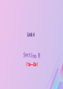 八年级英语上册 Unit 4 What’s the best movie theater（第3课时）