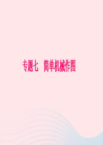 八年级物理下册 专题七 简单机械作图课件 （新版）新人教版