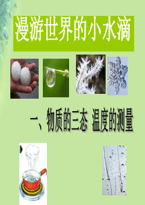 八年级物理上册 2.1物质的三态 温度的测量课件 （新版）苏科版