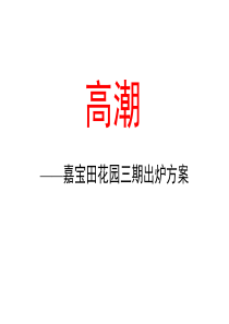 青铜骑士-深圳嘉宝田花园三期出炉方案广告投标稿