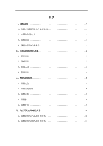 品牌战略纲要-草稿呈报(1)