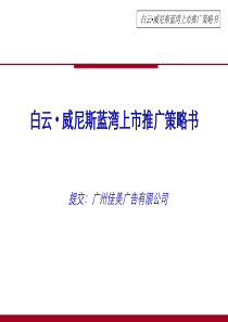 威尼斯蓝湾项目上市推广策略