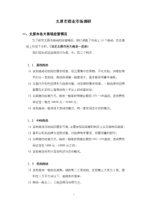 太原商业地产调研(重点)
