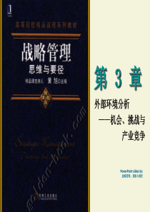 战略管理 黄旭 第3章