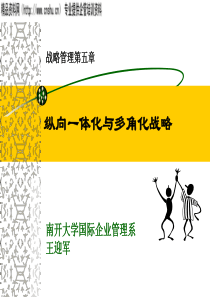 战略管理第五章