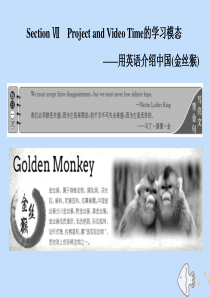 2019-2020学年新教材高中英语 UNIT 2 WILDLIFE PROTECTION Sect