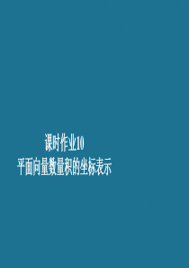 2019-2020学年新教材高中数学 第6章 平面向量及其应用 6.3 平面向量基本定理及坐标表示 