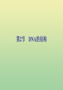 2019-2020学年新教材高中生物 第3章 基因的本质 第2节 DNA的结构课件 新人教版必修2