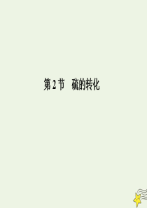 2019-2020学年新教材高中化学 3.2 第二课时 硫酸 酸雨及其防治课件 鲁科版必修第一册