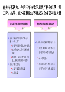 房地产公司战略建设