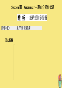 2019-2020学年高中英语 Unit 4 Body language Section Ⅲ Gra