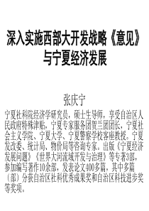 新一轮中央西部大发十年战略意见解读(内部资料)