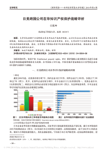 日美跨国公司在华知识产权保护战略评析