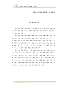商业地产项目策划-鸿基大厦项目策划书