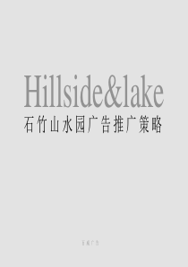 石竹山水园广告推广策略