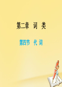 2018小升初英语总复习 第二章 词类 第四节 代词课件
