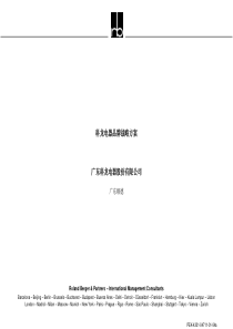 科龙电器品牌战略方案1