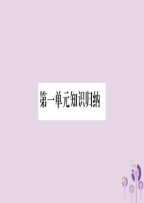2018秋八年级道德与法治上册 第1单元 走进社会生活知识归纳习题课件 新人教版