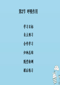 2018年七年级生物上册 第3单元 第5章 第2节 呼吸作用课件 （新版）北师大版