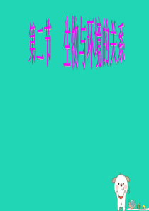 2018年七年级生物上册 2.1《生物与环境的关系》课件2 （新版）新人教版