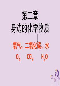 2018年九年级化学上册 第2章 身边的化学物质 2.1 性质活泼的氧气（1）课件 沪教版