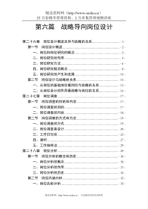 第六篇 战略导向岗位设计1--ngsunny