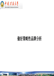 策略性品牌分析
