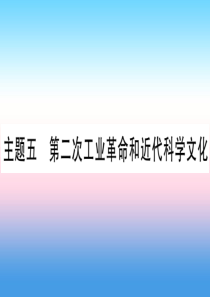 （云南专用）2019中考历史总复习 第一篇 考点系统复习 板块4 世界古、近代史 主题五 第二次工业