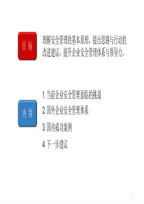 技能培训-学习国外安全管理经验促进企业可持续发展