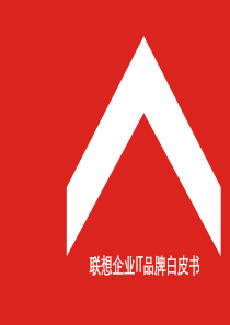 联想品牌策略黑皮书