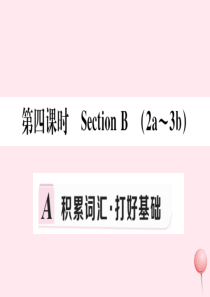 （江西专版）2019秋九年级英语全册 Unit 13 We’re trying to save th