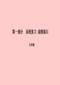 （菏泽专版）2018中考英语总复习 第一部分 系统复习 成绩基石 九全 第22讲 Unit 11-1
