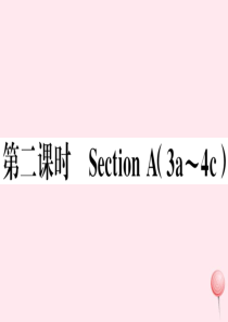 （河南专版）八年级英语下册 Unit 1 What’s the matter第二课时习题课件（新版）