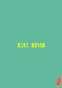 （河北专版）2019中考政治总复习 知晓国情 报效祖国 第三单元 富强与创新习题课件