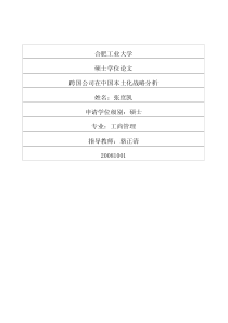 跨国公司在中国本土化战略分析