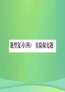 （广西专版）2019年中考化学总复习 中考6大题型轻松搞定 题型复习（四）实验探究题之二 反应后物质