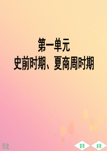 （广东专用）2019中考历史高分突破复习 第一部分 中国古代史 第一单元 史前时期、夏商周时期（提升