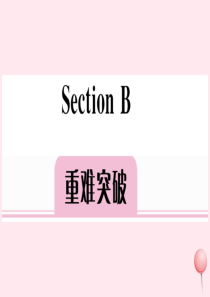 （安徽专版）2019秋七年级英语上册 Unit 9 My favorite subject is s