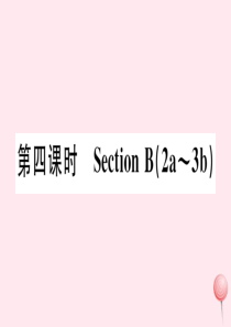 （安徽专版）2019秋七年级英语上册 Unit 3 Is this your pencil第四课时习