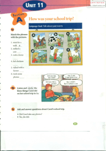 四川省泸县七年级英语下册 Unit 11 How was your school trip练习（pd