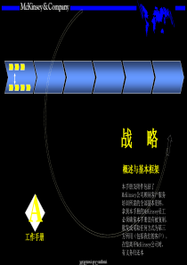 麦肯锡战略咨询培训(1)