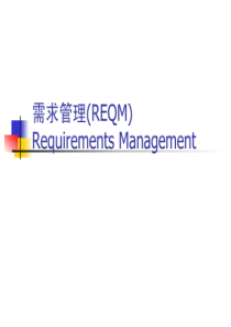 2需求管理（REQM）