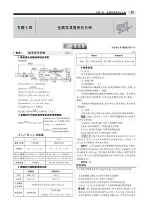 （天津专用）2020版高考化学一轮复习 专题十四 金属及其重要化合物教师用书（PDF，含解析）