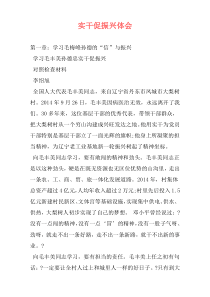 实干促振兴体会